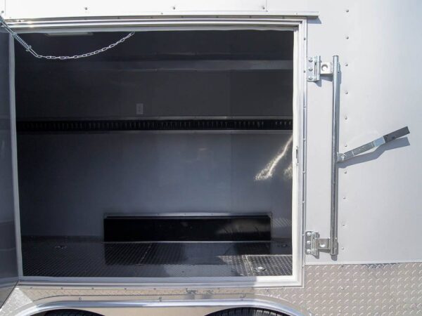 8.5x24 Custom Silver Enclosed Trailer ATP Floor (2) 5200lb Axle Storage - Image 15