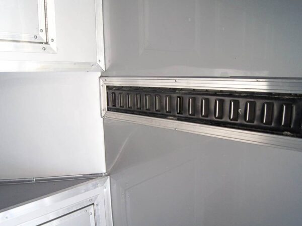 8.5x24 Custom Silver Enclosed Trailer ATP Floor (2) 5200lb Axle Storage - Image 21