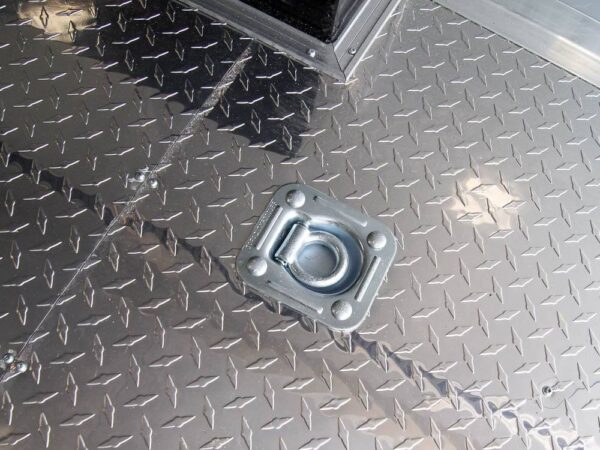 8.5x24 Custom Silver Enclosed Trailer ATP Floor (2) 5200lb Axle Storage - Image 31