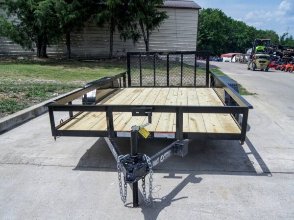 7x14 Dovetail Utility Trailer (2) 3500lb Axles - Image 3