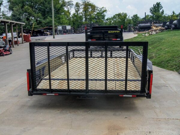 7x14 Dovetail Utility Trailer (2) 3500lb Axles - Image 6