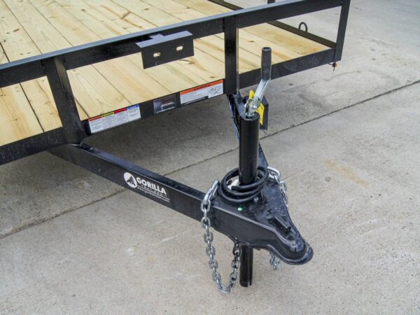 7x14 Dovetail Utility Trailer (2) 3500lb Axles - Image 10