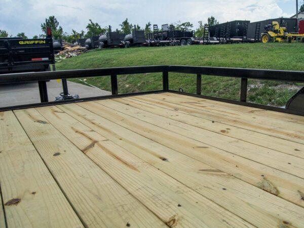 7x14 Dovetail Utility Trailer (2) 3500lb Axles - Image 12