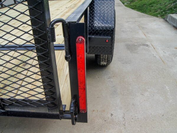 7x14 Dovetail Utility Trailer (2) 3500lb Axles - Image 13
