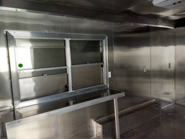 8.5' x 16' Concession Food Trailer With Appliances - Image 3