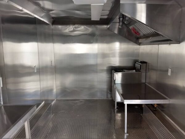 8.5' x 16' Concession Food Trailer With Appliances - Image 6