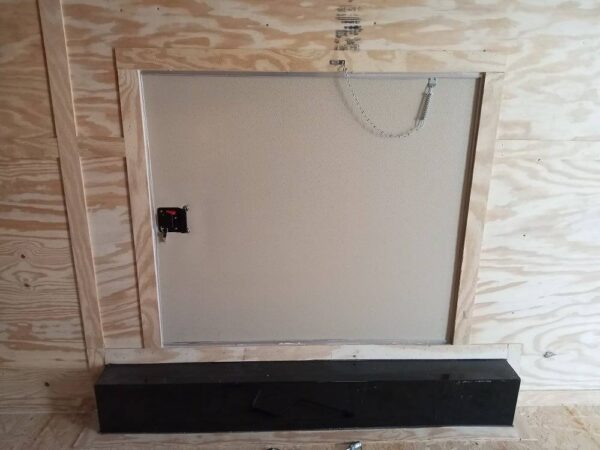 8.5' x 28' White Flat Nose Custom Enclosed Trailer - Image 16