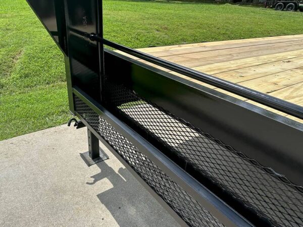 8.5x25 IBeam Gooseneck Deckover Trailer (2) 7K Axles King Kong Ramps - Image 11
