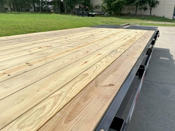 8.5x25 IBeam Gooseneck Deckover Trailer (2) 7K Axles King Kong Ramps - Image 14