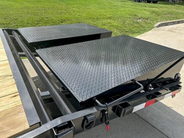 8.5x25 IBeam Gooseneck Deckover Trailer (2) 7K Axles King Kong Ramps - Image 15