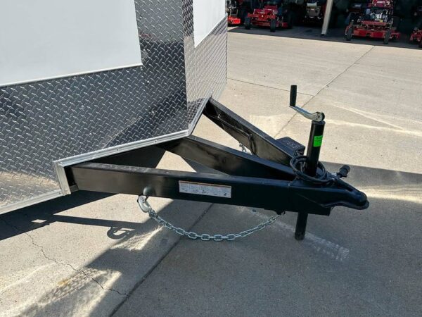 8.5x24 V-Nose Tandem Enclosed Trailer with Elect Pkg A/C and Cabinets - Image 7