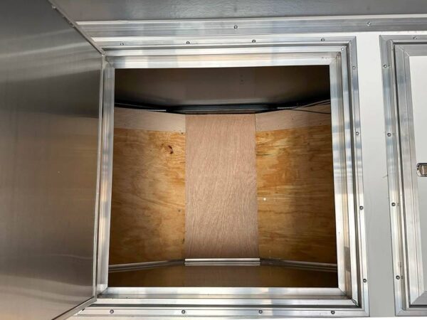 8.5x24 V-Nose Tandem Enclosed Trailer with Elect Pkg A/C and Cabinets - Image 23