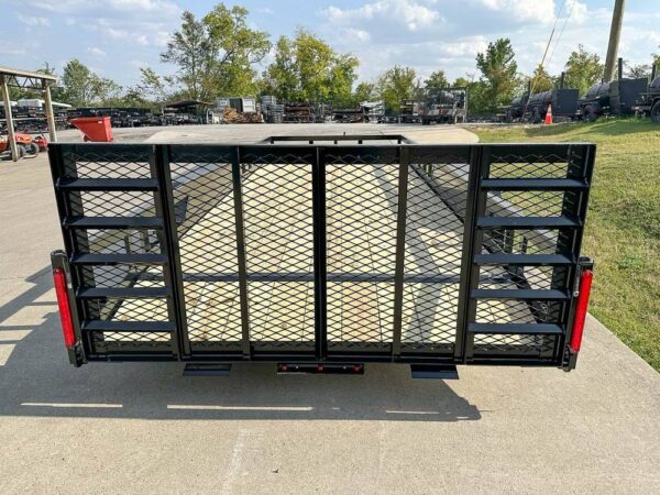 7x20 Heavy Duty Dovetail Utility Trailer (2) 5,200lb Axles with Brakes - Image 7