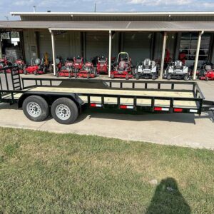 7x20 Heavy Duty Dovetail Utility Trailer (2) 5,200lb Axles with Brakes