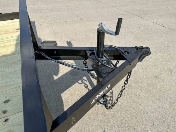 7x20 Heavy Duty Dovetail Utility Trailer (2) 5,200lb Axles with Brakes - Image 9
