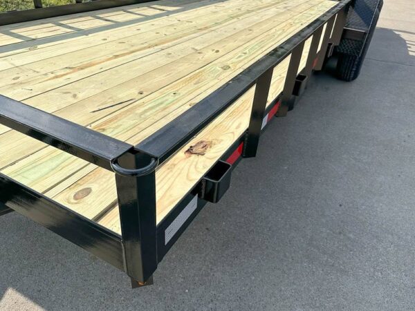 7x20 Heavy Duty Dovetail Utility Trailer (2) 5,200lb Axles with Brakes - Image 11