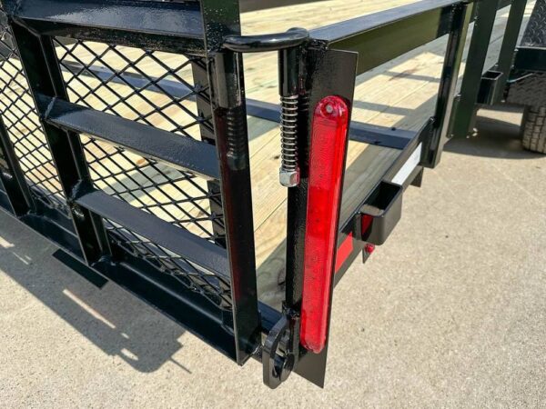 7x20 Heavy Duty Dovetail Utility Trailer (2) 5,200lb Axles with Brakes - Image 14