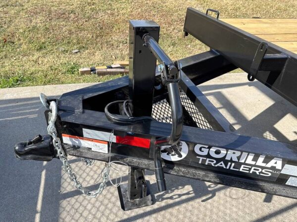 8.5x18 Deckover Trailer (2) 7,000lb Axles with Slide Out Ramps - Image 11