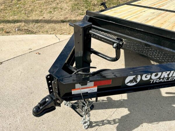 7x20 Heavy Duty Hydraulic Tilt Car Hauler Trailer (2) 7K Axles - Image 11