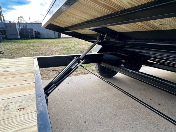 7x20 Heavy Duty Hydraulic Tilt Car Hauler Trailer (2) 7K Axles - Image 18