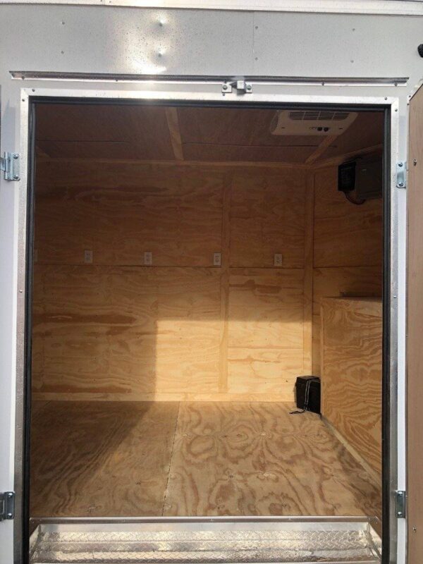 Custom 8.5' X 20' White Drone Trailer - Image 5
