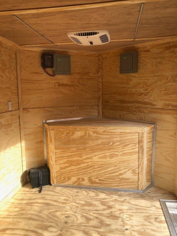 Custom 8.5' X 20' White Drone Trailer - Image 7