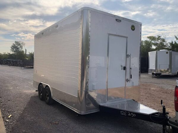 8.5' X 16' Concession Trailer White Food Event Catering Vending - Image 5