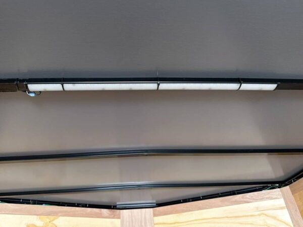 8.5x28 Black V-Nose Enclosed Trailer with Blackout Pkg (2) 7K Axles - Image 21