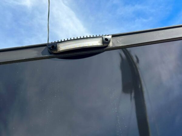 8.5x28 Black V-Nose Enclosed Trailer with Blackout Pkg (2) 7K Axles - Image 26