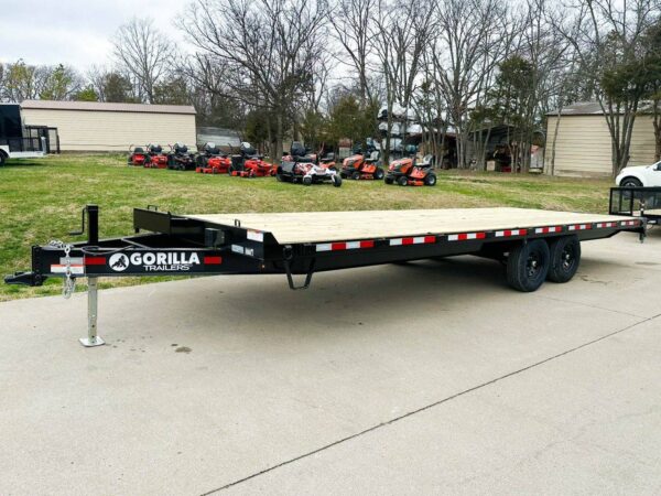 8.5x24 IBeam Deckover Equipment Trailer Straight Deck (2) 5200lb Axles - Image 3