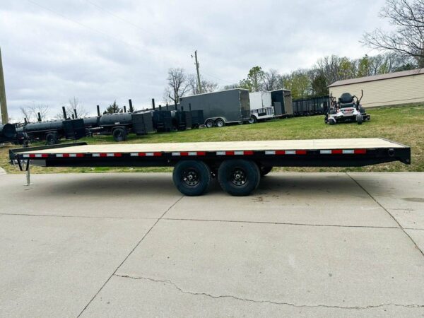 8.5x24 IBeam Deckover Equipment Trailer Straight Deck (2) 5200lb Axles - Image 5