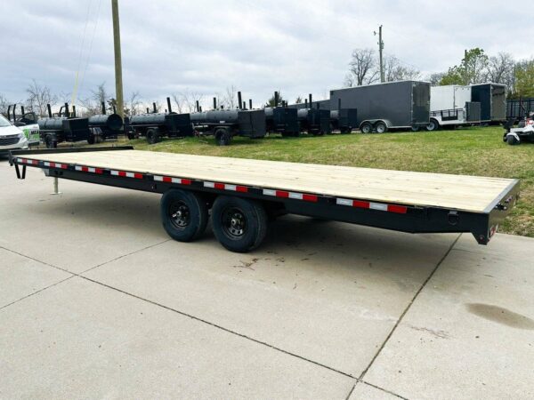 8.5x24 IBeam Deckover Equipment Trailer Straight Deck (2) 5200lb Axles - Image 6