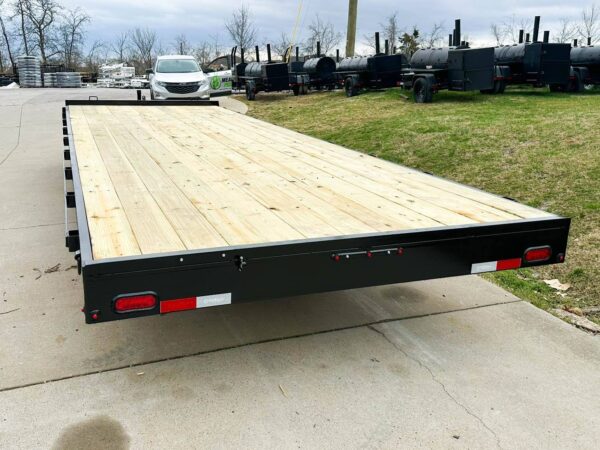 8.5x24 IBeam Deckover Equipment Trailer Straight Deck (2) 5200lb Axles - Image 7