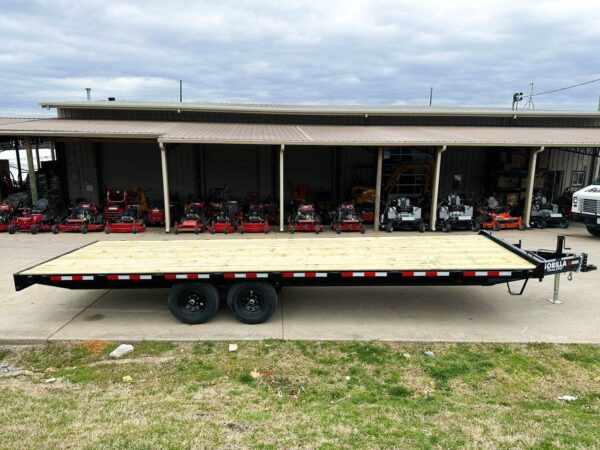 8.5x24 IBeam Deckover Equipment Trailer Straight Deck (2) 5200lb Axles - Image 10