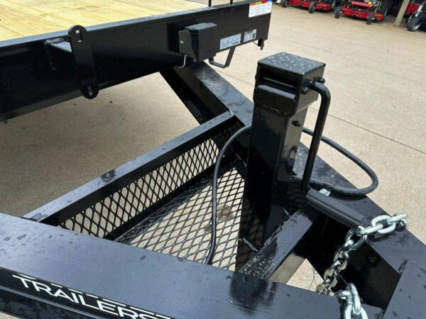 8.5x24 IBeam Deckover Equipment Trailer Straight Deck (2) 5200lb Axles - Image 13
