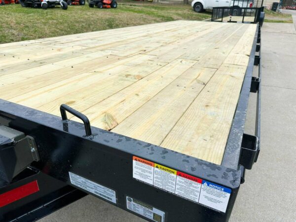 8.5x24 IBeam Deckover Equipment Trailer Straight Deck (2) 5200lb Axles - Image 15