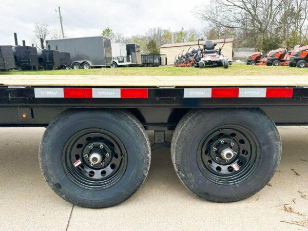 8.5x24 IBeam Deckover Equipment Trailer Straight Deck (2) 5200lb Axles - Image 17