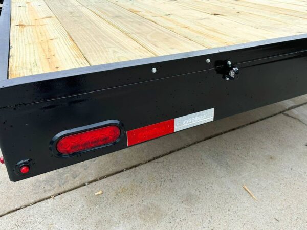 8.5x24 IBeam Deckover Equipment Trailer Straight Deck (2) 5200lb Axles - Image 19