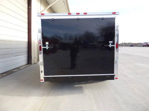 5x12 Black V-Nose Enclosed Equipment Hauler - Image 3