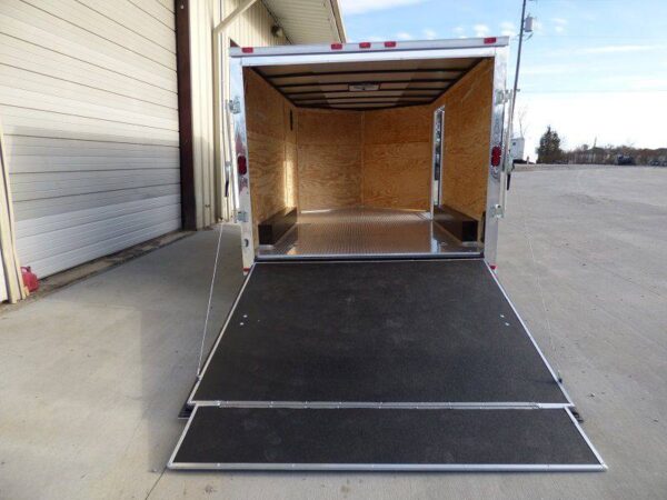 5x12 Black V-Nose Enclosed Equipment Hauler - Image 6