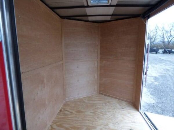 Enclosed Trailer 7' x 20' Red Hybrid Motorcycle Event Trailer - Image 21
