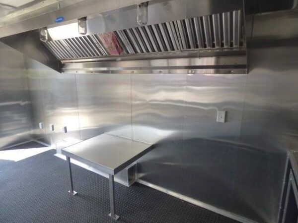 8.5' x 16' Indigo Blue Event Catering Concession Food Trailer - Image 13