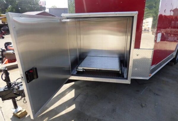 8.5' x 16' Concession Trailer Red Catering Event - Image 24