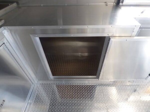 8.5' x 16' Concession Trailer Red Food With Appliances - Image 39