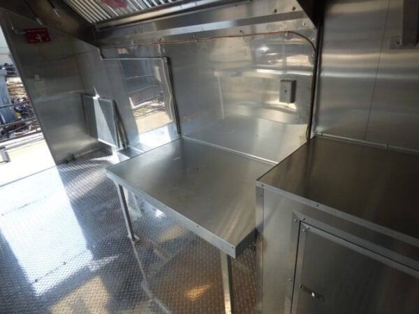 8.5' x 16' Concession Trailer Red Food With Appliances - Image 22