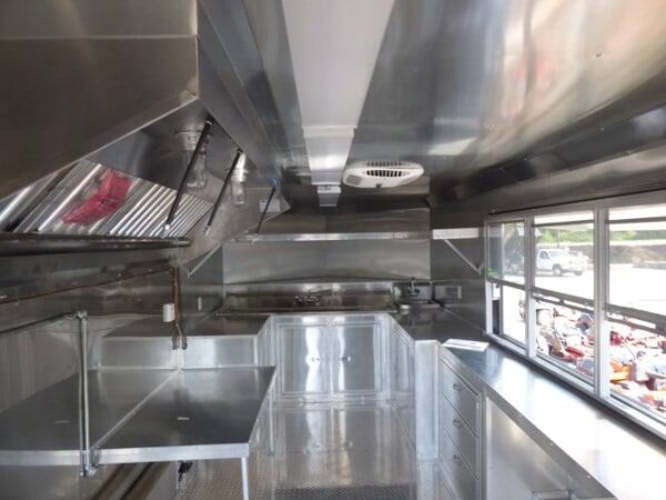 8.5' x 16' Concession Trailer Red Catering Event - Image 77