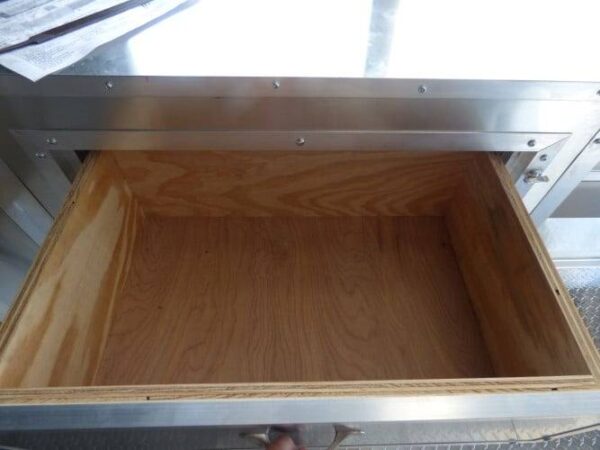 8.5' x 16' Concession Trailer Red Food With Appliances - Image 47