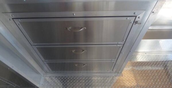 8.5' x 16' Concession Trailer Red Food With Appliances - Image 38