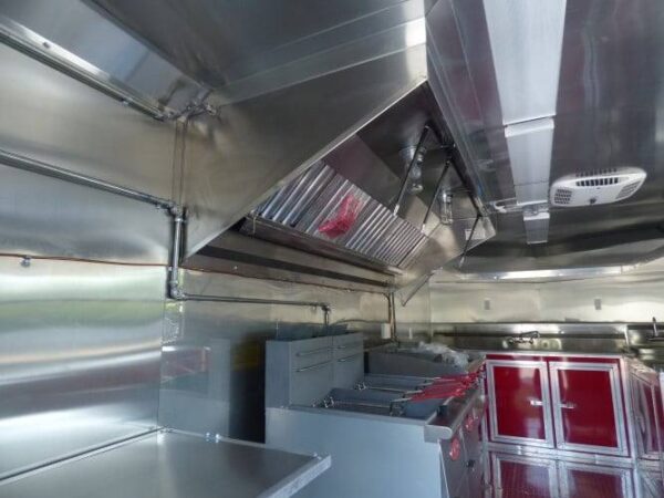 8.5' x 16' Concession Trailer Red Catering Event - Image 25