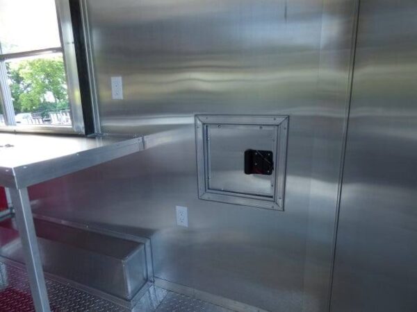 8.5' x 16' Concession Trailer Red Food With Appliances - Image 52